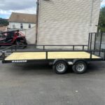 2025 Landscape/Utility KTHU-6500-82-15 7x15 W/Fold Down Sides 6500 GVW dealer CT