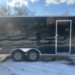 2025 Cargo Trailer 7X16 EX Deluxe Series 7000GVW Extra Height 126179 dealer CT