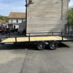 2025 Landscape/Utility KHTU-6500-TEB-82-18 7x18 W/Fold Down Sides dealer CT
