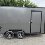 2027 Cargo Trailer 7X14 EX Deluxe Series 7000GVW Extra Height Blackout 155629 dealer CT
