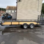 2027 Landscape/Utility KTHU-6500-TEB-82-18-PLD 7×18 W/Fold Down Sides 6500 GVW dealer CT
